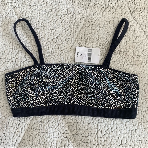 Forever 21 Tops - Sparkly crop top NWT